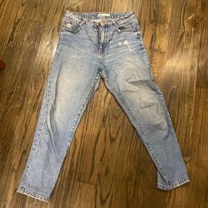 Zara mom jeans